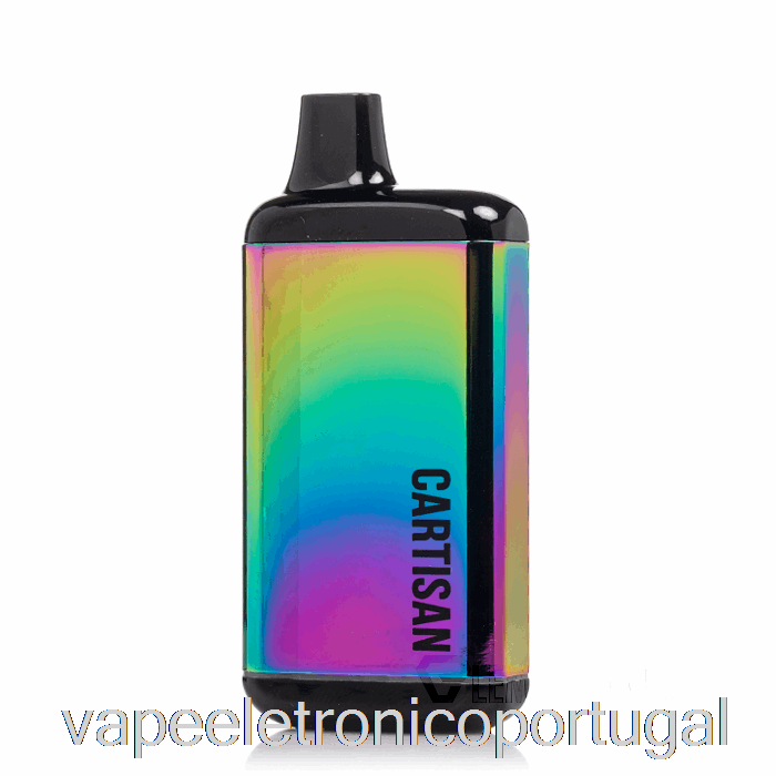 Vape Eletrônico Cartisan Véu Bar 510 Bateria Arco-íris